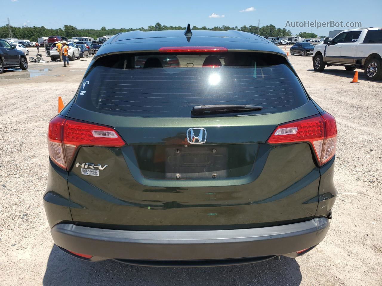 2017 Honda Hr-v Lx Green vin: 3CZRU5G39HM704743