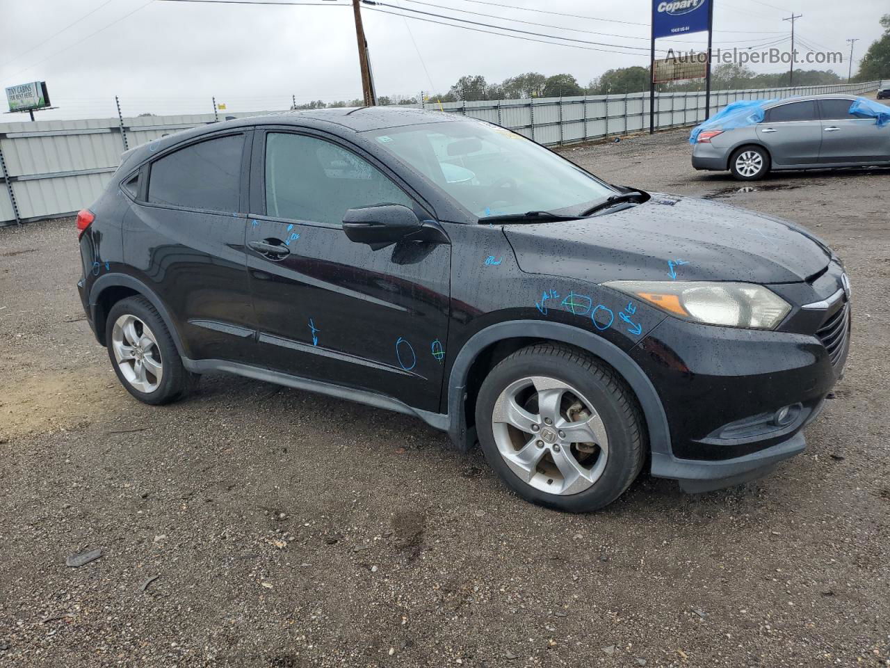 2016 Honda Hr-v Ex Black vin: 3CZRU5G50GM721284