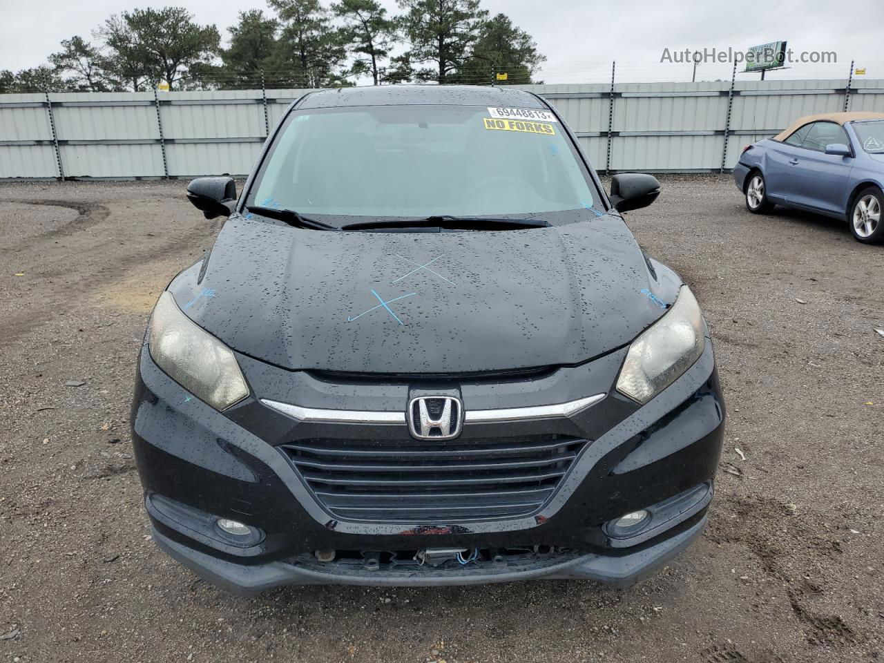 2016 Honda Hr-v Ex Black vin: 3CZRU5G50GM721284