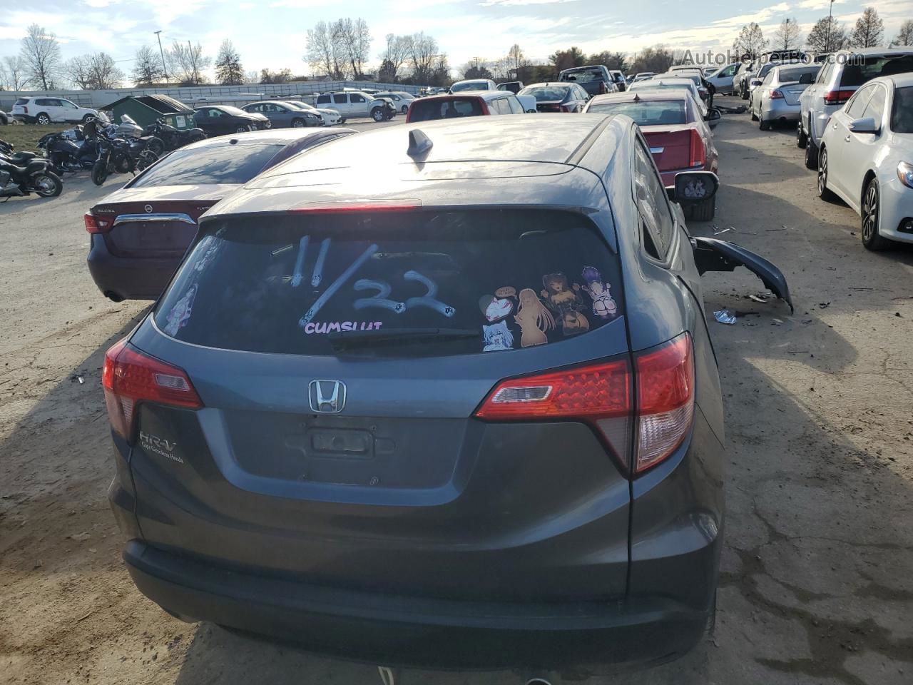 2016 Honda Hr-v Ex Black vin: 3CZRU5G52GM716717