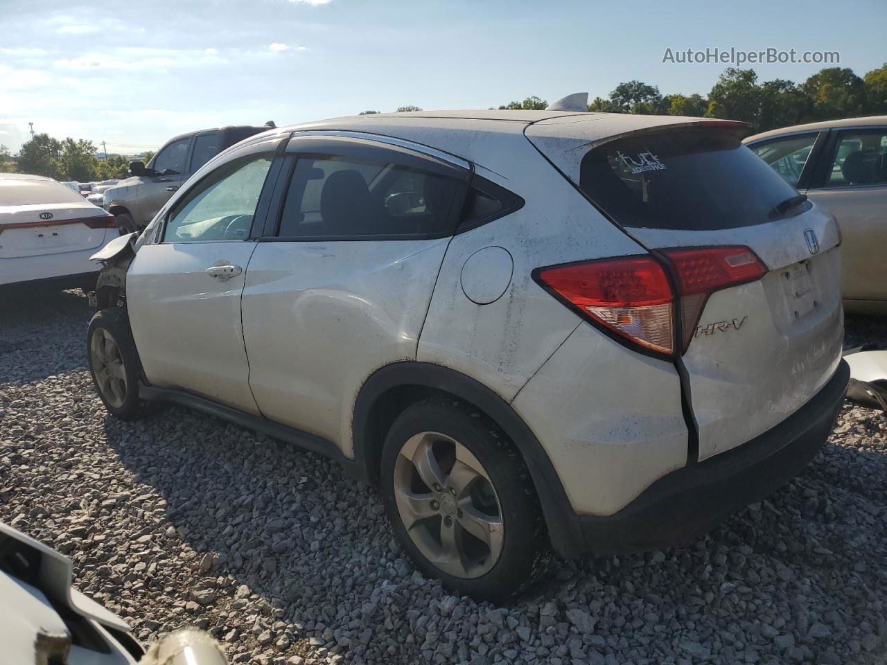 2017 Honda Hr-v Ex White vin: 3CZRU5G53HM717022