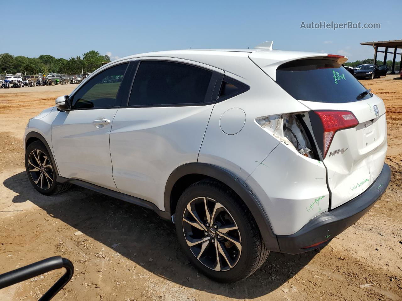 2016 Honda Hr-v Ex White vin: 3CZRU5G59GM736768