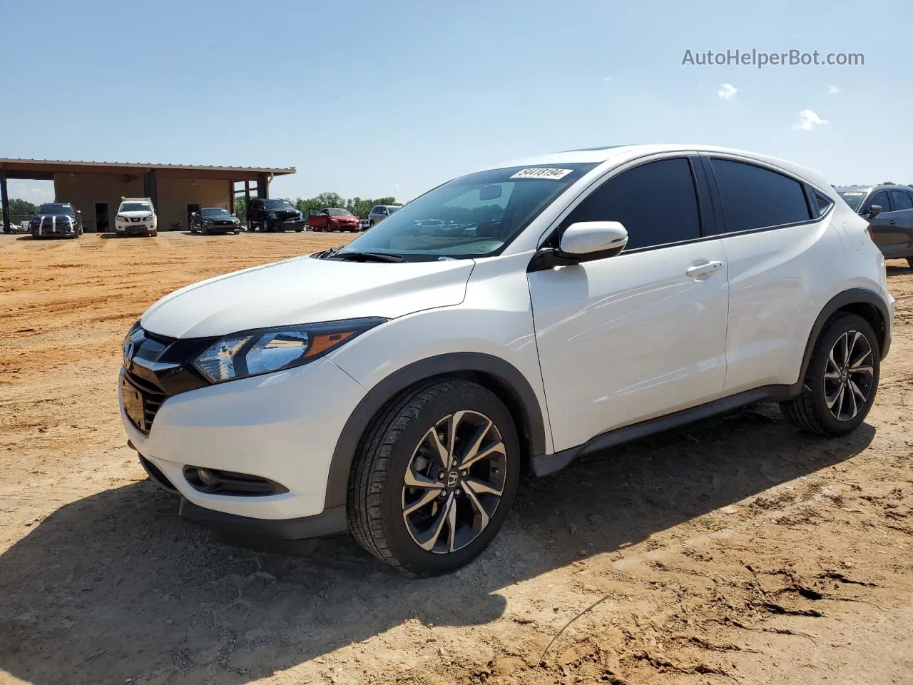 2016 Honda Hr-v Ex White vin: 3CZRU5G59GM736768