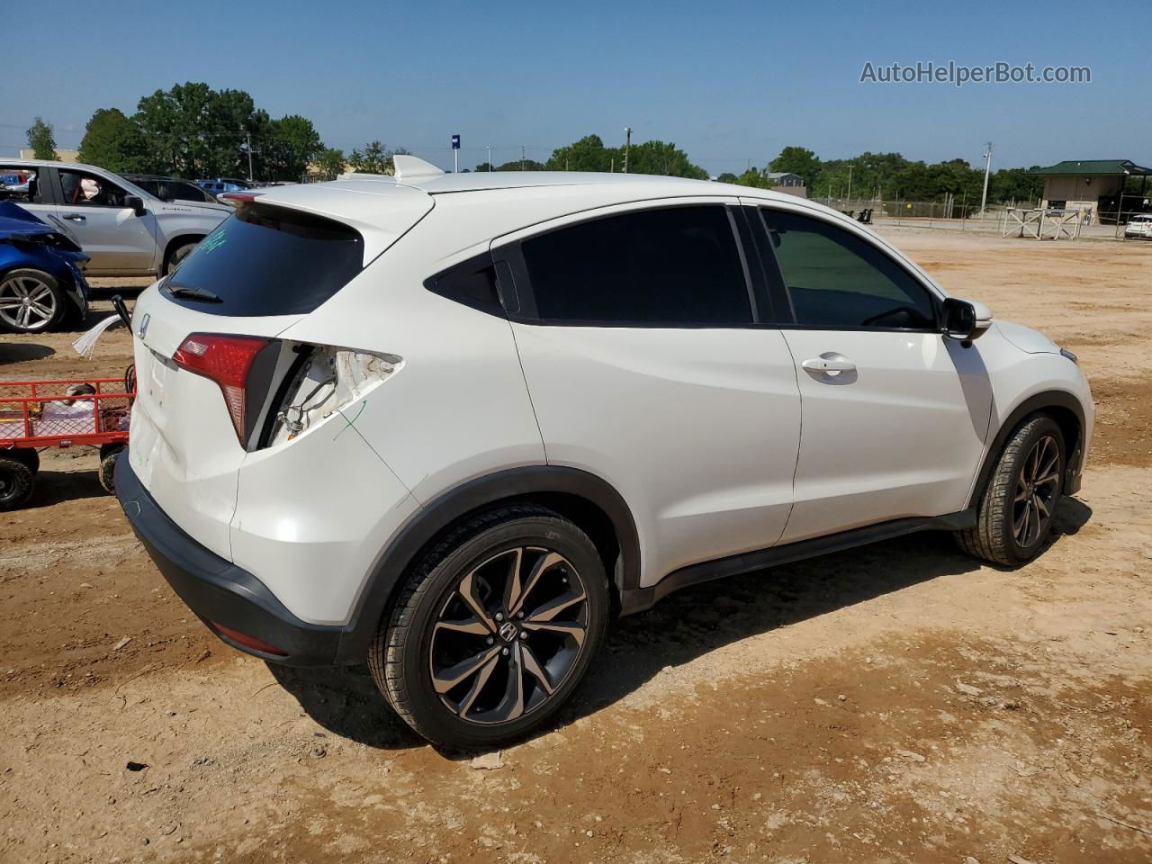 2016 Honda Hr-v Ex White vin: 3CZRU5G59GM736768