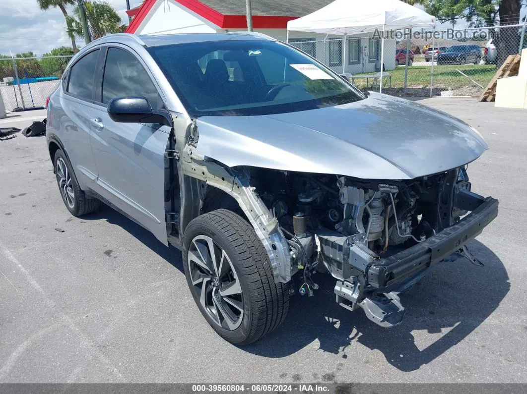 2019 Honda Hr-v Sport Silver vin: 3CZRU5H10KG702379