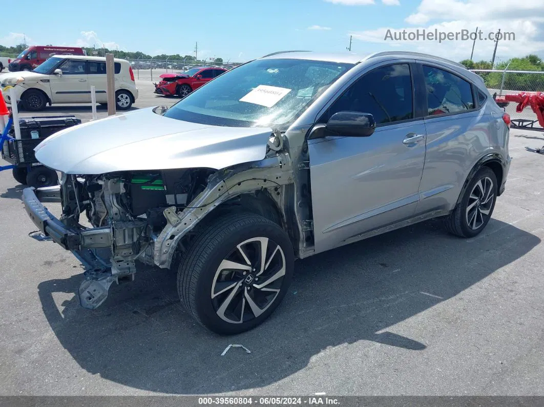 2019 Honda Hr-v Sport Серебряный vin: 3CZRU5H10KG702379