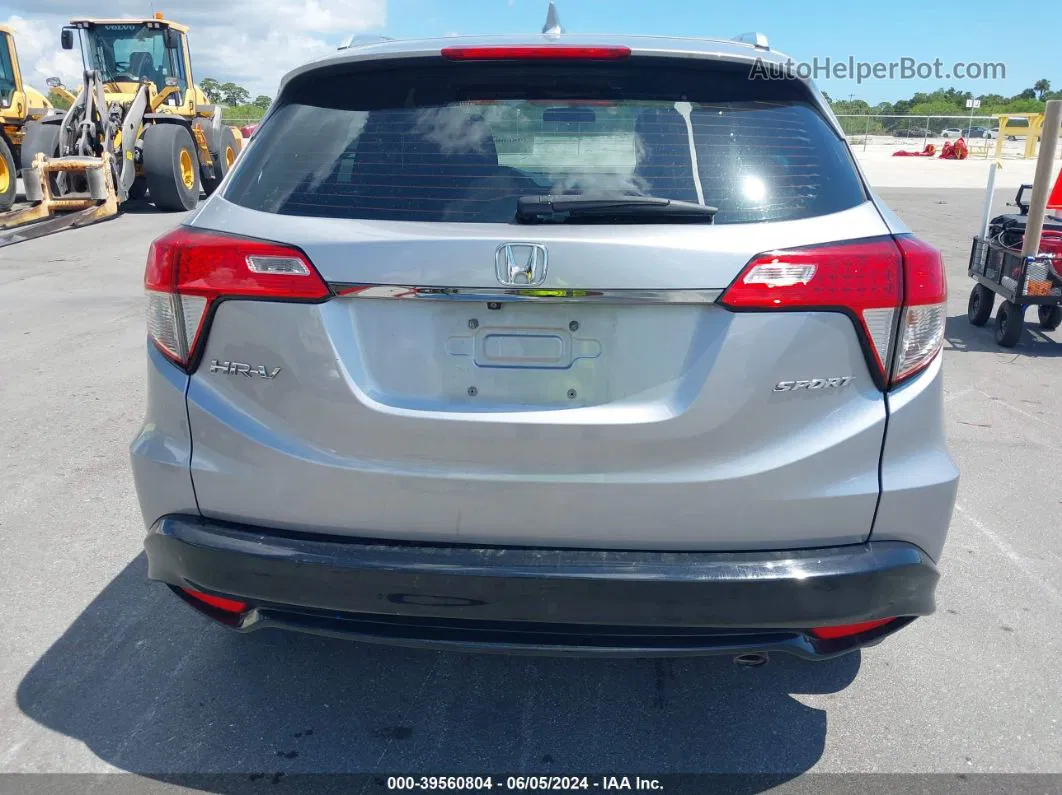 2019 Honda Hr-v Sport Silver vin: 3CZRU5H10KG702379