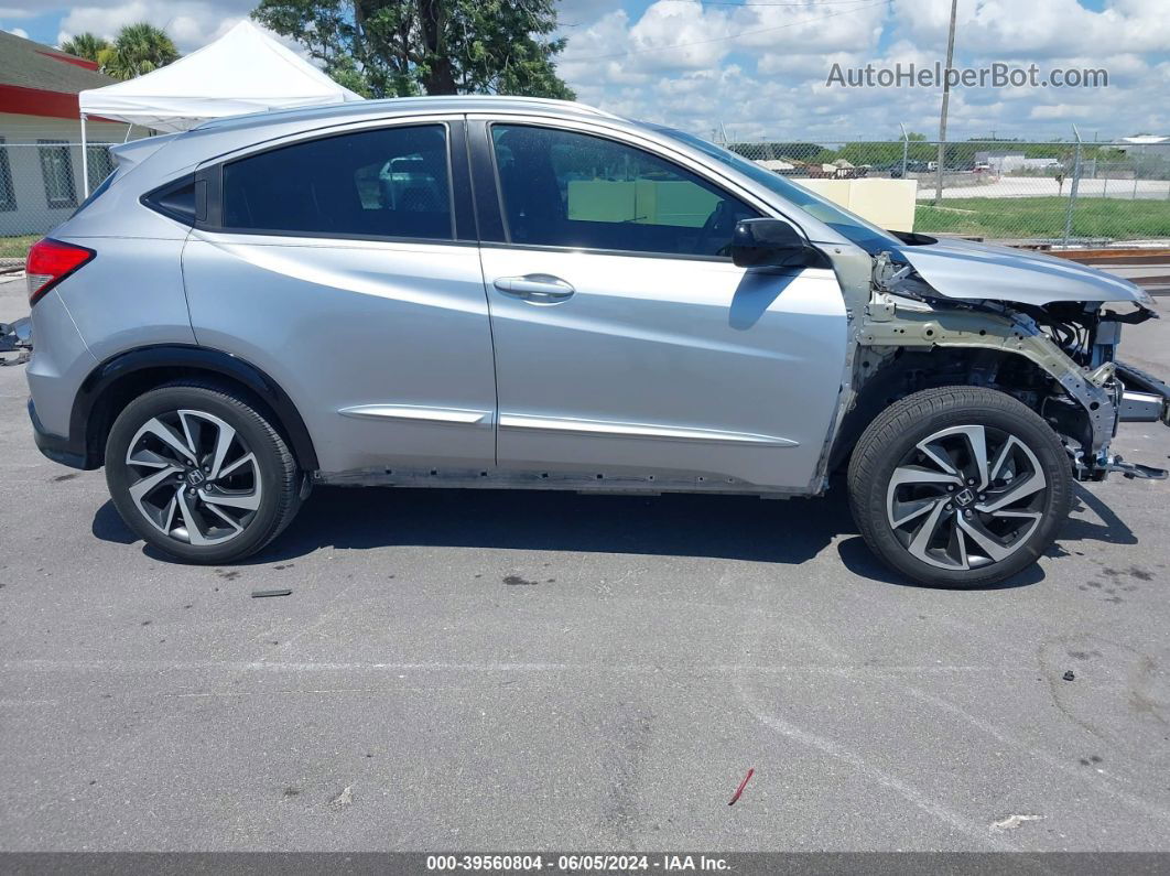 2019 Honda Hr-v Sport Silver vin: 3CZRU5H10KG702379