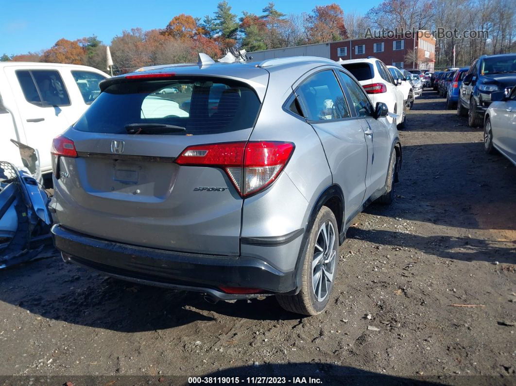 2019 Honda Hr-v Sport Silver vin: 3CZRU5H10KG713057