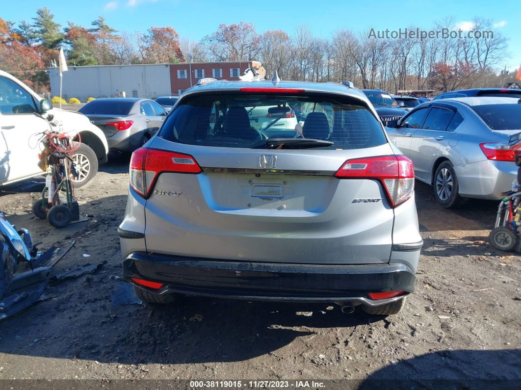 2019 Honda Hr-v Sport Silver vin: 3CZRU5H10KG713057