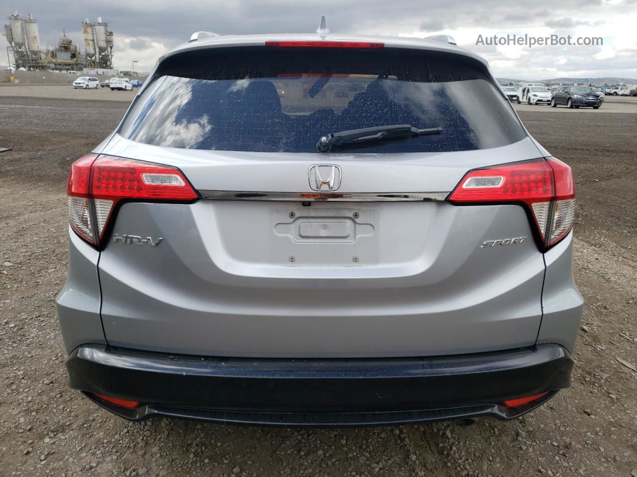 2019 Honda Hr-v Sport Silver vin: 3CZRU5H11KG707848