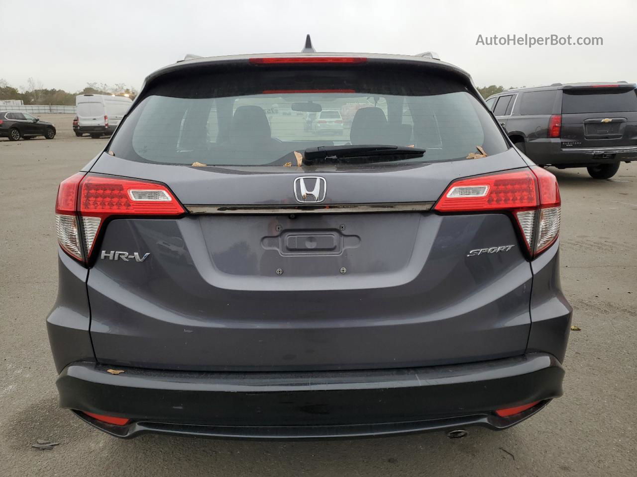 2019 Honda Hr-v Sport Серый vin: 3CZRU5H11KG710703