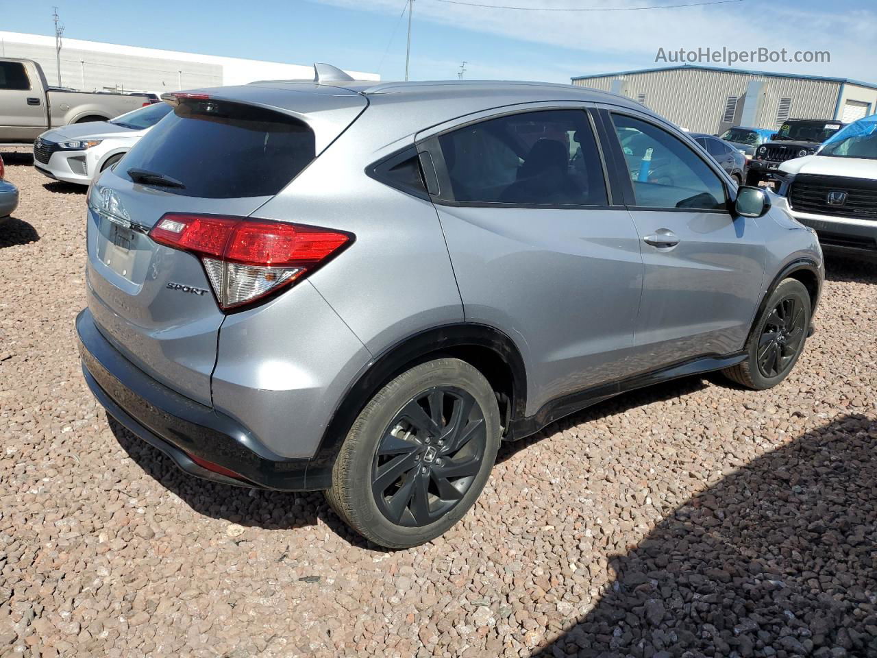 2021 Honda Hr-v Sport Серебряный vin: 3CZRU5H11MM701276