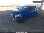 2021 Honda Hr-v 2wd Sport Blue vin: 3CZRU5H11MM706705