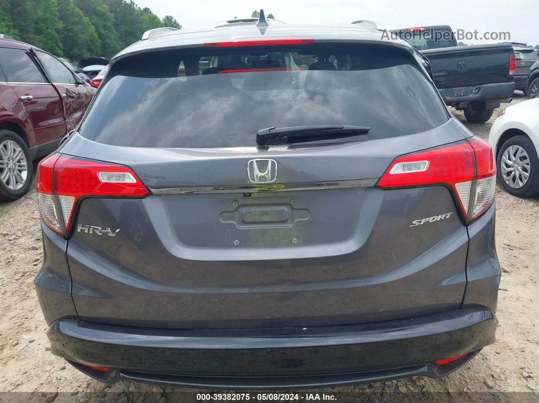 2021 Honda Hr-v 2wd Sport Gray vin: 3CZRU5H11MM708938