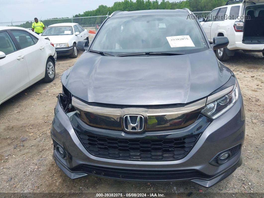 2021 Honda Hr-v 2wd Sport Gray vin: 3CZRU5H11MM708938