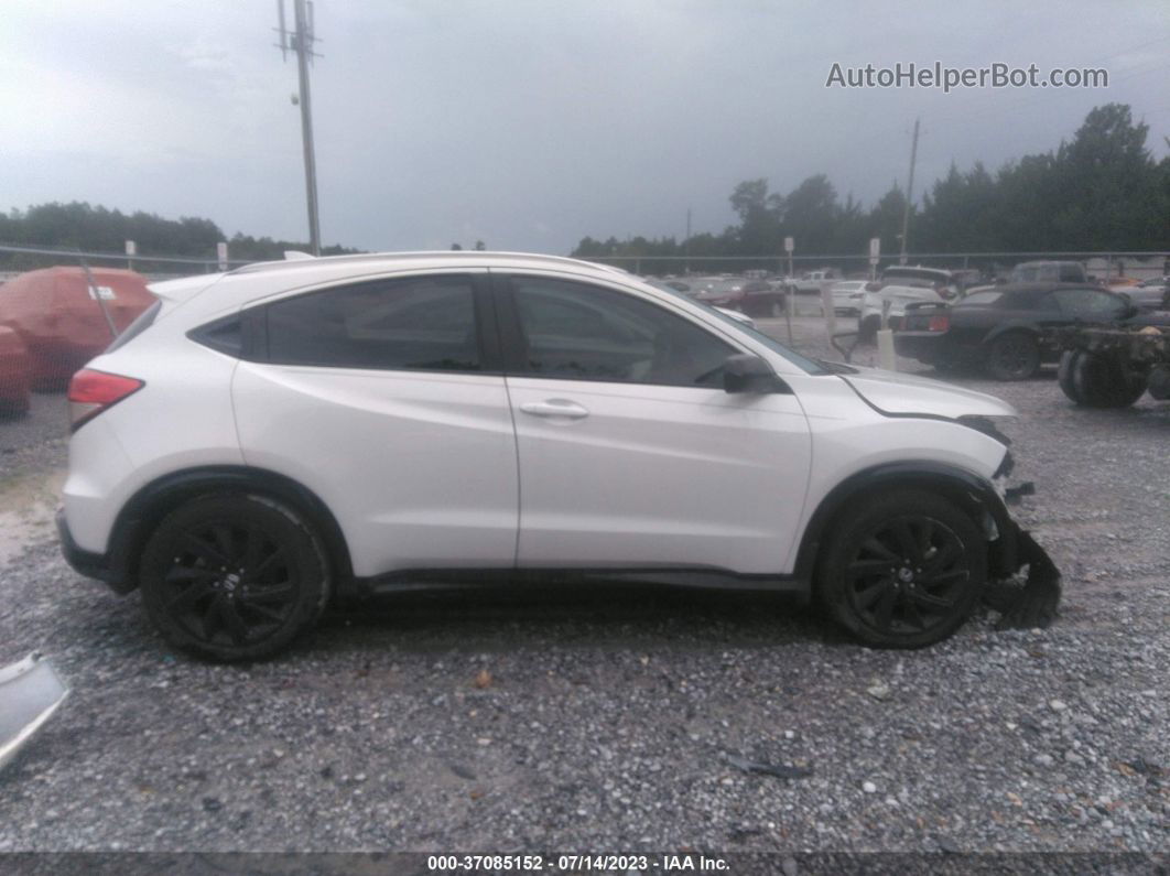 2021 Honda Hr-v Sport White vin: 3CZRU5H11MM730292