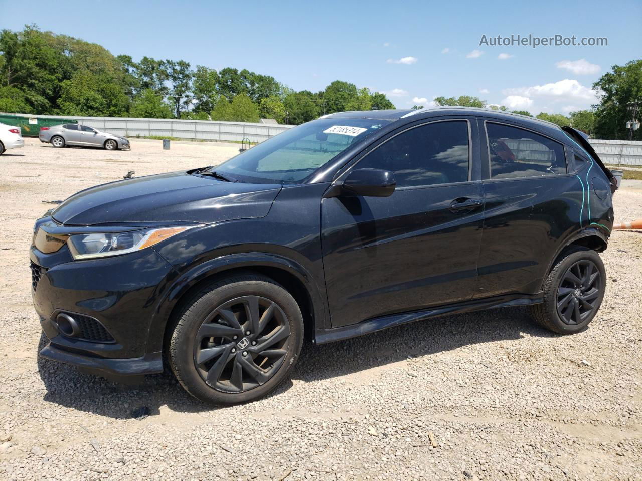 2021 Honda Hr-v Sport Black vin: 3CZRU5H11MM733192