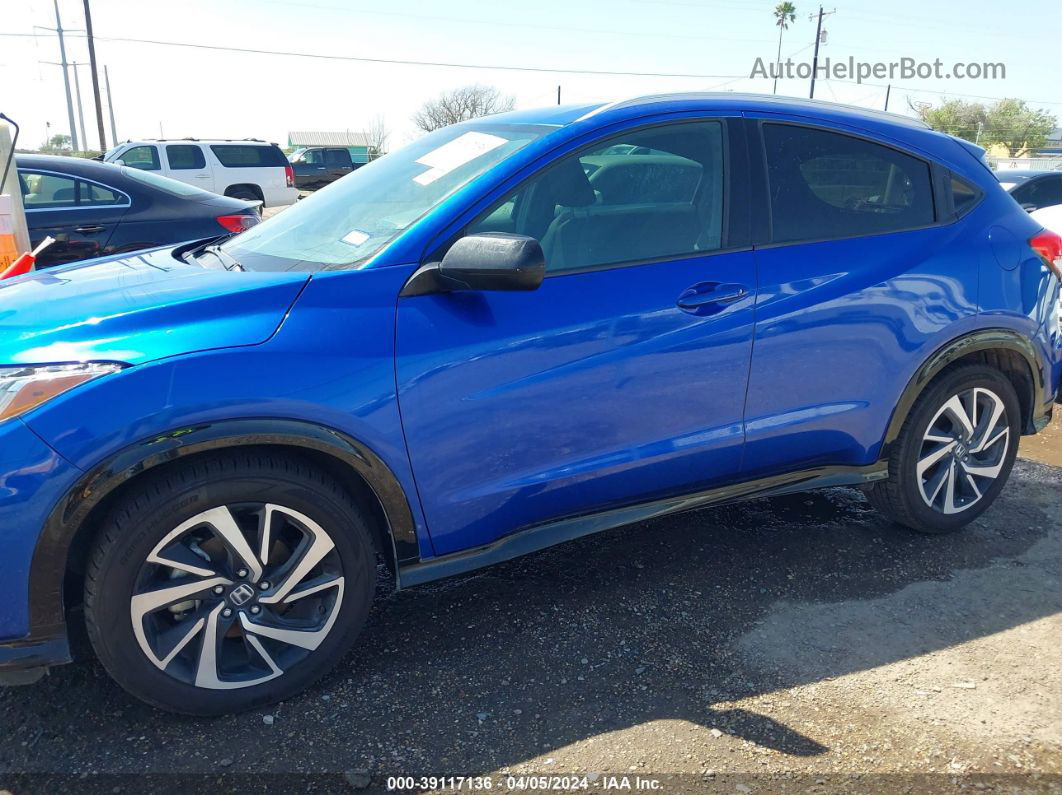 2019 Honda Hr-v Sport Синий vin: 3CZRU5H12KG704487