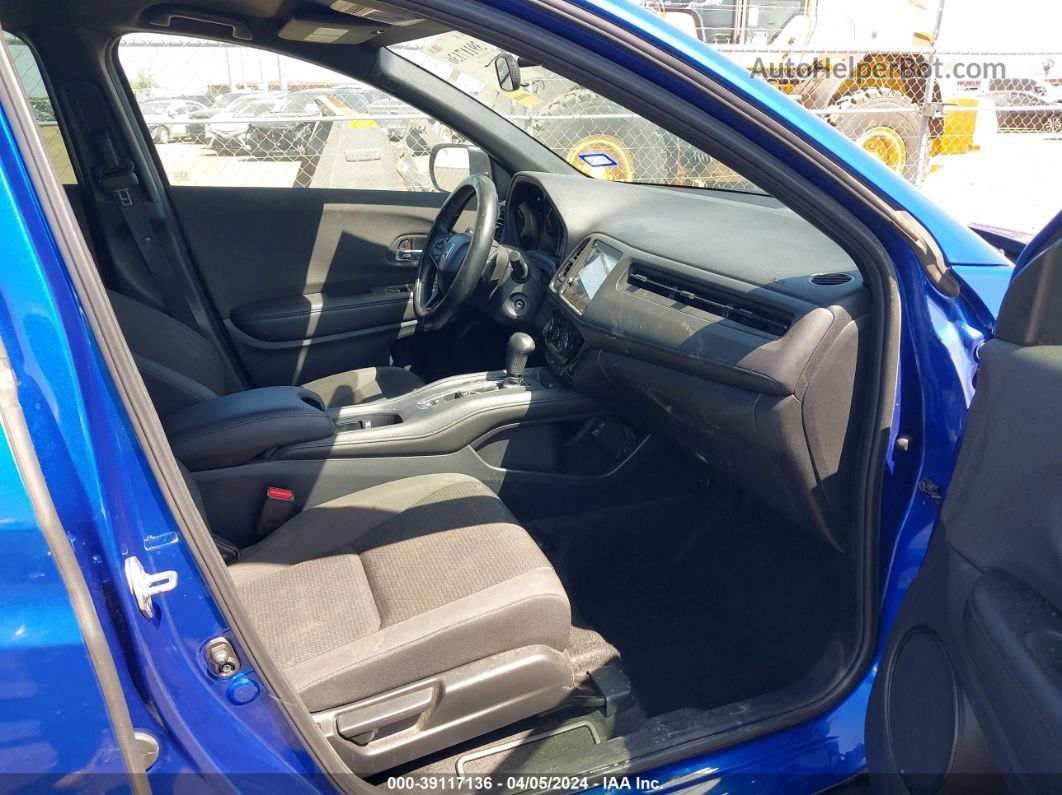 2019 Honda Hr-v Sport Blue vin: 3CZRU5H12KG704487