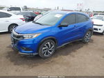 2019 Honda Hr-v Sport Blue vin: 3CZRU5H12KG713240