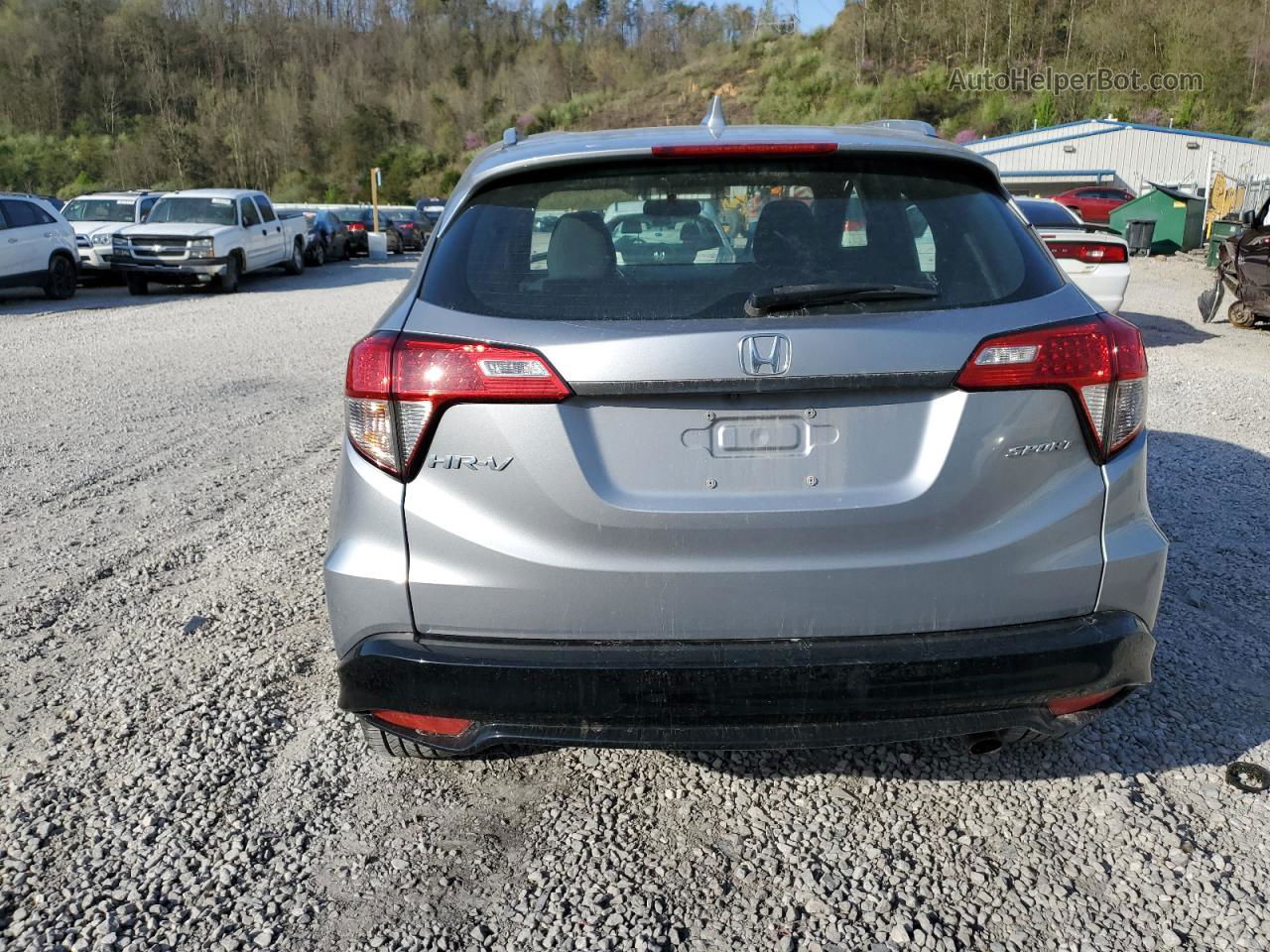 2019 Honda Hr-v Sport Silver vin: 3CZRU5H12KG713464