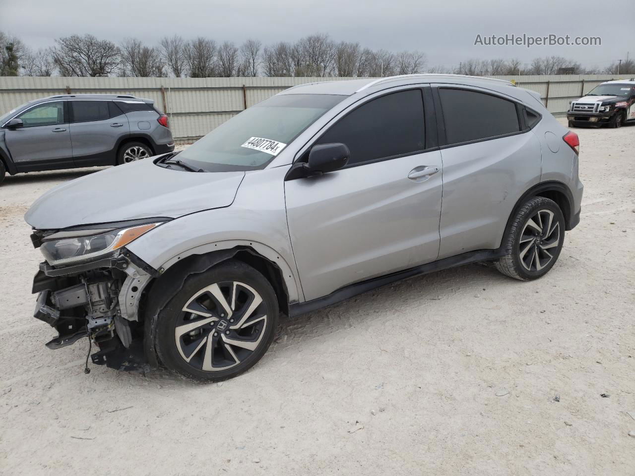 2019 Honda Hr-v Sport Серебряный vin: 3CZRU5H12KG715389