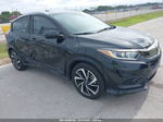 2019 Honda Hr-v Sport Black vin: 3CZRU5H14KG701834