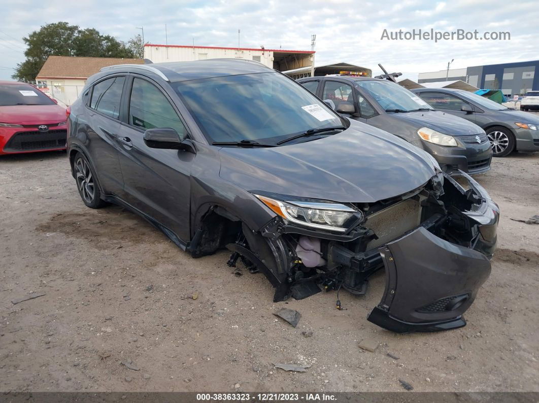 2019 Honda Hr-v Sport Gray vin: 3CZRU5H14KG701980