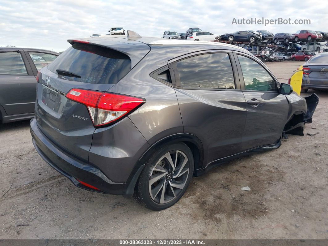 2019 Honda Hr-v Sport Gray vin: 3CZRU5H14KG701980