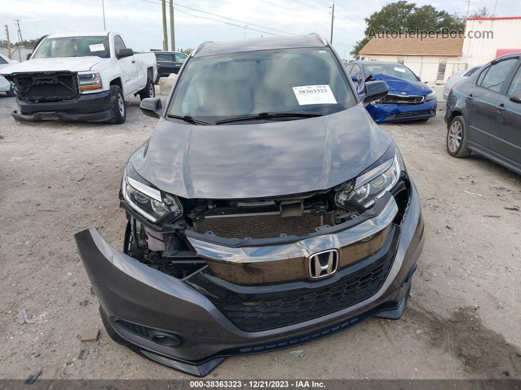 2019 Honda Hr-v Sport Gray vin: 3CZRU5H14KG701980