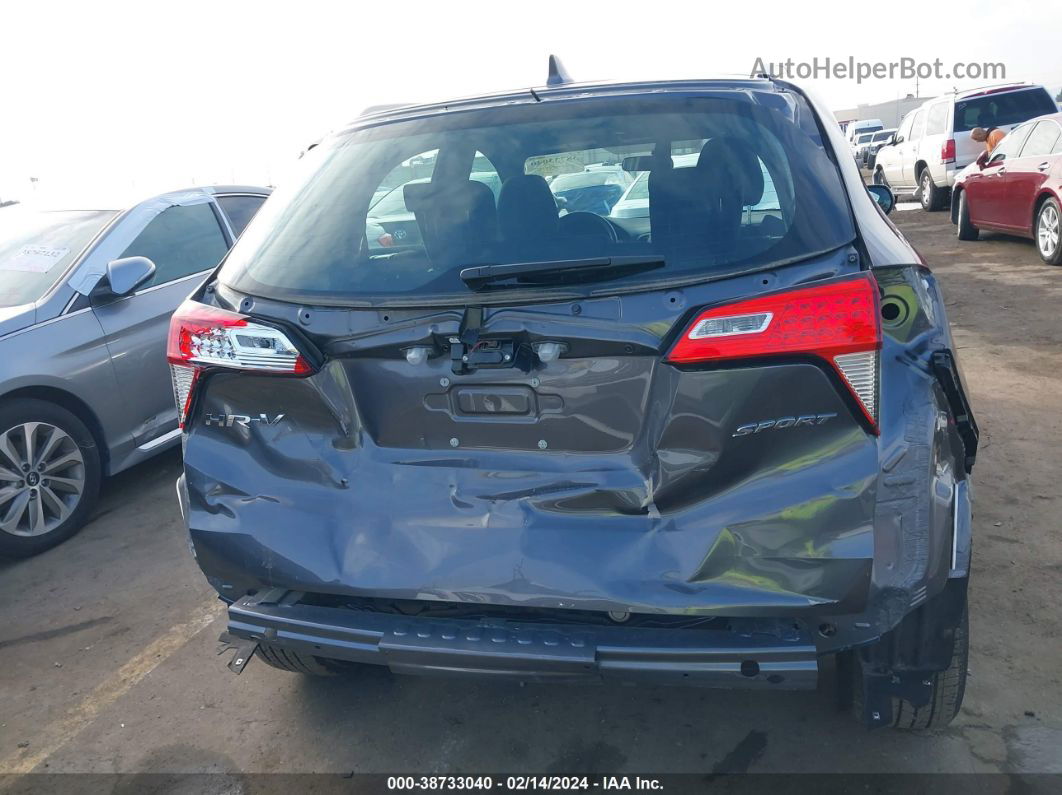 2019 Honda Hr-v Sport Gray vin: 3CZRU5H14KG702448