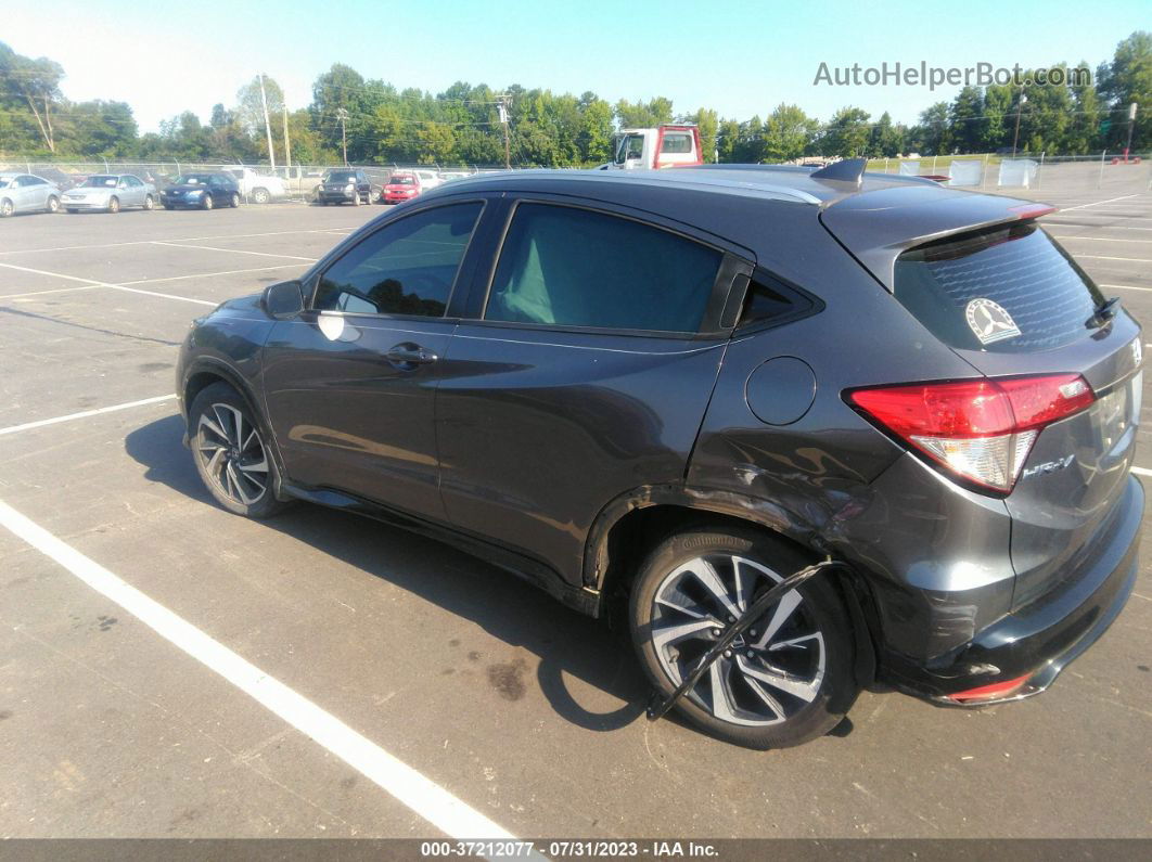 2019 Honda Hr-v Sport Gray vin: 3CZRU5H14KG704314