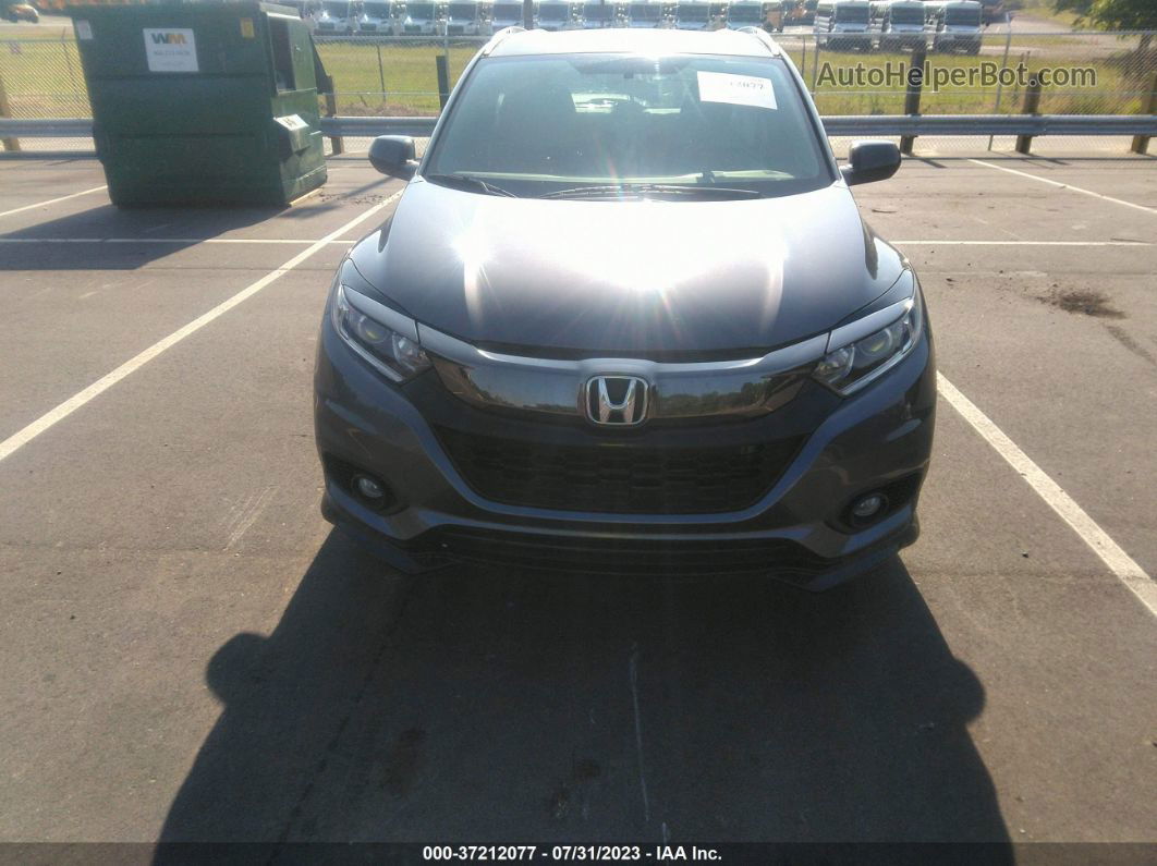 2019 Honda Hr-v Sport Gray vin: 3CZRU5H14KG704314