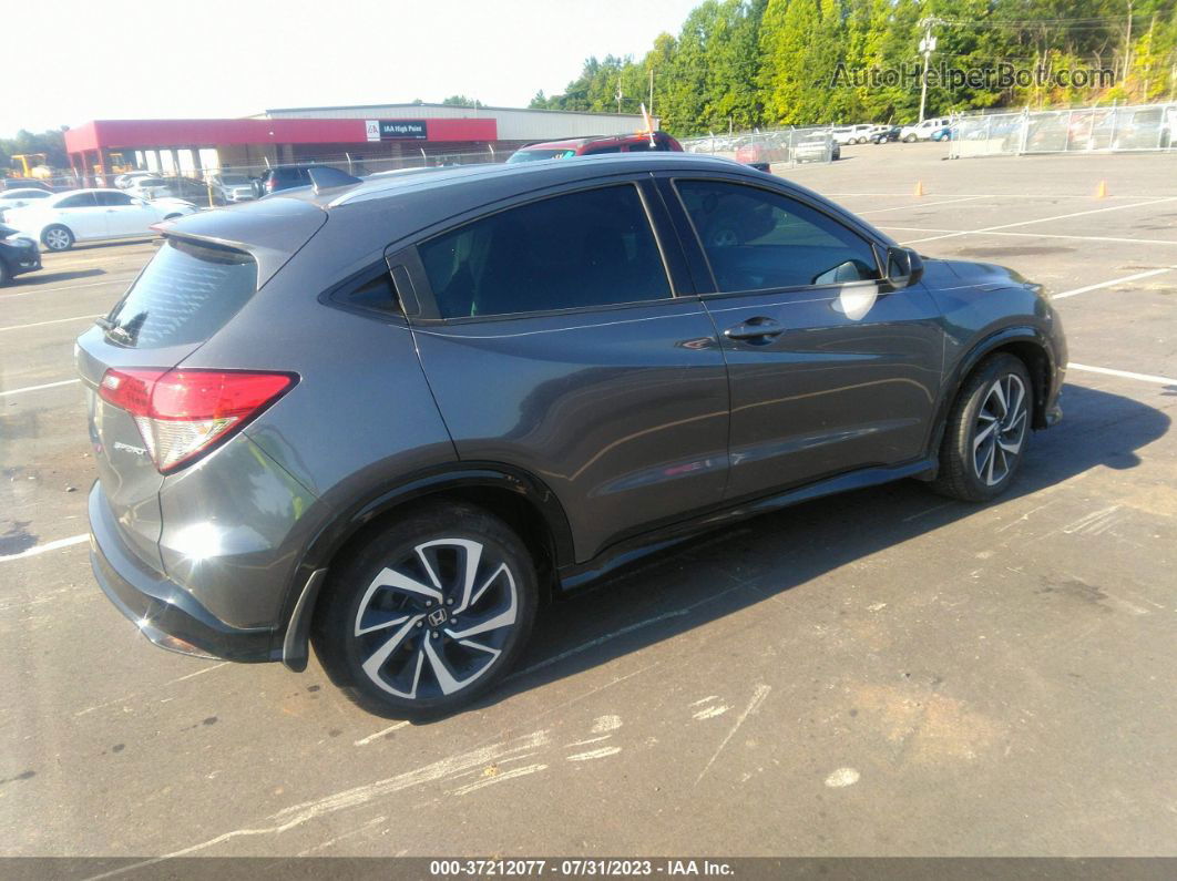 2019 Honda Hr-v Sport Gray vin: 3CZRU5H14KG704314