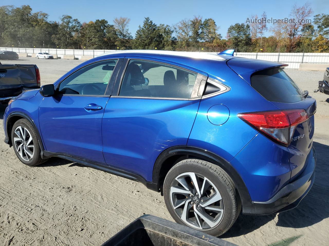 2019 Honda Hr-v Sport Синий vin: 3CZRU5H14KG706824