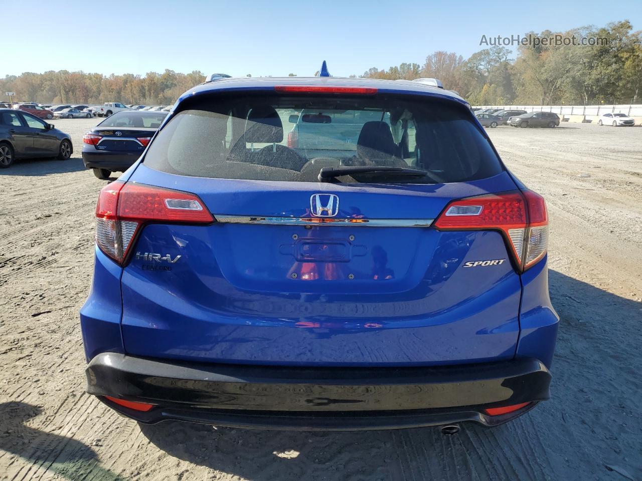 2019 Honda Hr-v Sport Синий vin: 3CZRU5H14KG706824