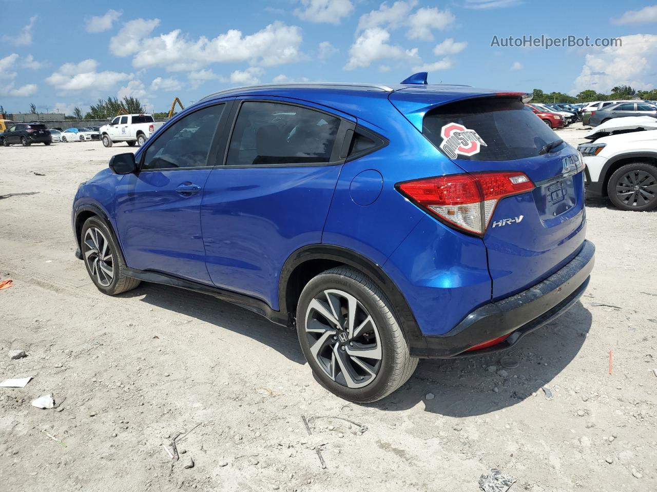 2019 Honda Hr-v Sport Синий vin: 3CZRU5H14KM728727