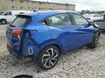 2019 Honda Hr-v Sport Blue vin: 3CZRU5H14KM729005