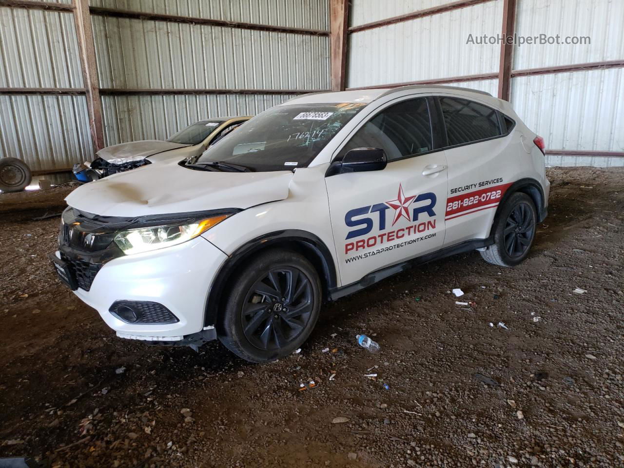 2021 Honda Hr-v Sport White vin: 3CZRU5H14MM727371