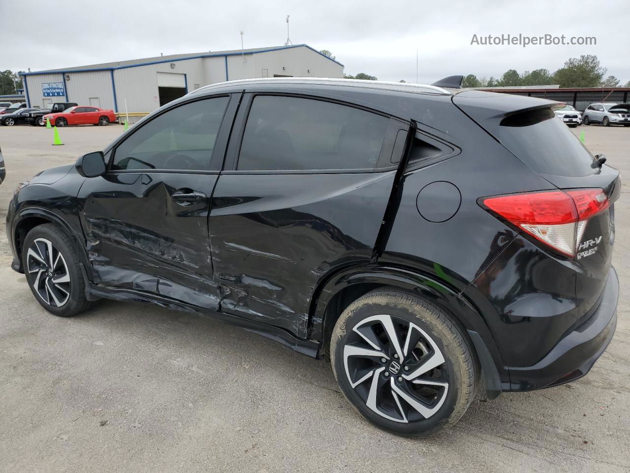 2019 Honda Hr-v Sport Black vin: 3CZRU5H15KG713667