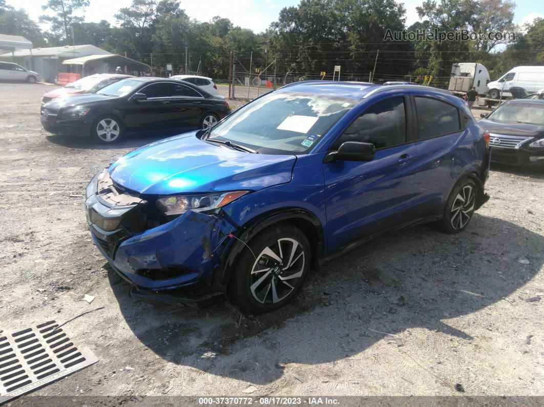 2019 Honda Hr-v Sport Синий vin: 3CZRU5H15KM721169