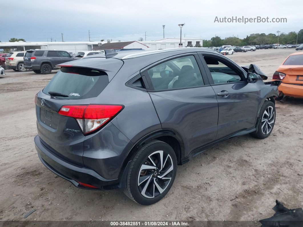 2019 Honda Hr-v Sport Gray vin: 3CZRU5H15KM722273