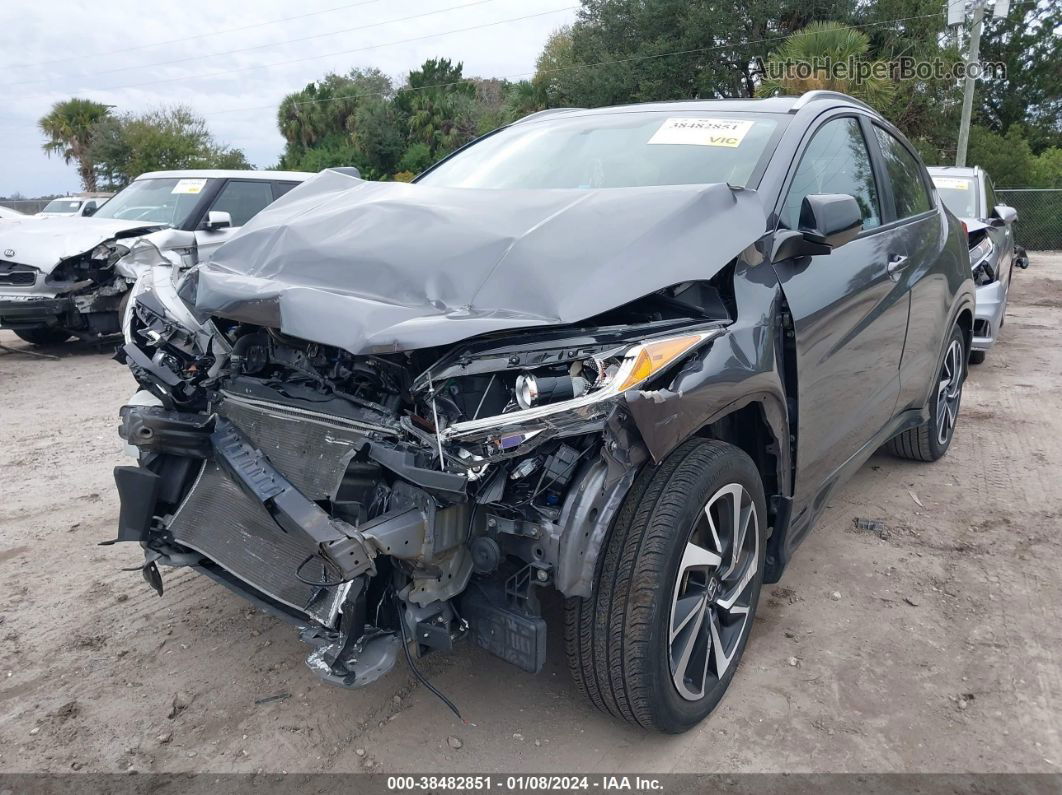 2019 Honda Hr-v Sport Gray vin: 3CZRU5H15KM722273