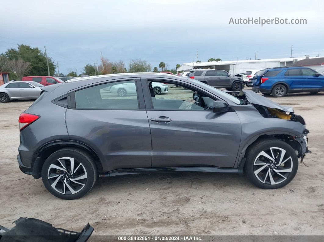 2019 Honda Hr-v Sport Gray vin: 3CZRU5H15KM722273