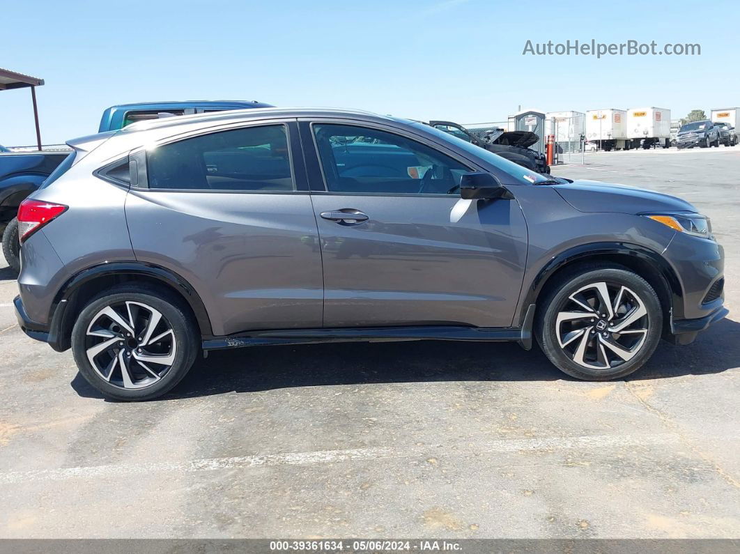 2019 Honda Hr-v Sport Серый vin: 3CZRU5H16KG701236