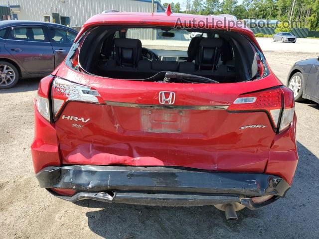 2019 Honda Hr-v Sport Red vin: 3CZRU5H16KG712818