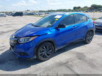 2021 Honda Hr-v 2wd Sport Blue vin: 3CZRU5H16MM728456