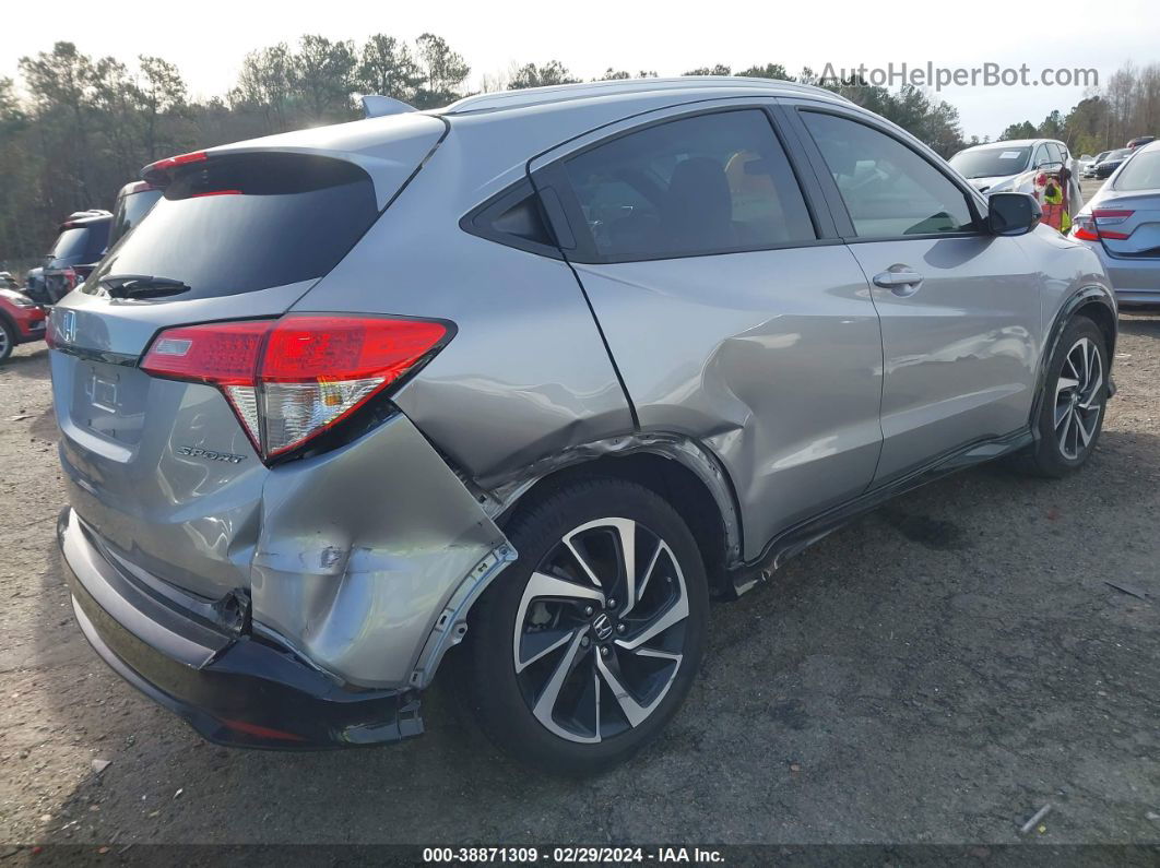 2019 Honda Hr-v Sport Silver vin: 3CZRU5H17KG707580