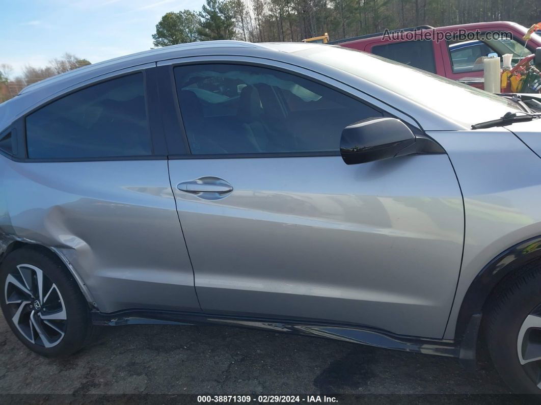 2019 Honda Hr-v Sport Silver vin: 3CZRU5H17KG707580